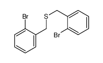 1-bromo-2-[(2-bromophenyl)methylsulfanylmethyl]benzene结构式