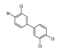 1-bromo-2-chloro-4-(3,4-dichlorophenyl)benzene结构式