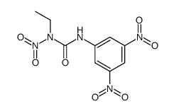 N-ethyl-N'-(3,5-dinitro-phenyl)-N-nitro-urea结构式