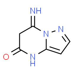 Pyrazolo[1,5-a]pyrimidin-5(4H)-one,6,7-dihydro-7-imino-结构式
