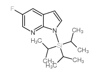 5-Fluoro-1-triisopropylsilanyl-1H-pyrrolo[2,3-b]pyridine Structure