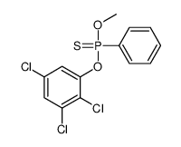 methoxy-phenyl-sulfanylidene-(2,3,5-trichlorophenoxy)-λ5-phosphane Structure