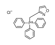 1,2-oxazol-3-ylmethyl(triphenyl)phosphanium,chloride Structure