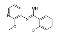 2-chloro-N-(2-methoxypyridin-3-yl)benzamide Structure