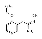 2-(2-ethoxy-phenyl)-n-hydroxy-acetamidine structure