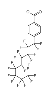 methyl 4-(1,1,2,2,3,3,4,4,5,5,6,6,7,7,8,8,9,9,9-nonadecafluorononyl)benzoate Structure