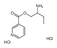 2-aminobutyl pyridine-3-carboxylate,dihydrochloride Structure
