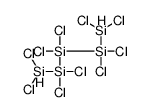 dichloro-bis[dichloro(dichlorosilyl)silyl]silane Structure