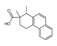 1,2-dimethyl-3,4-dihydro-1H-phenanthrene-2-carboxylic acid结构式