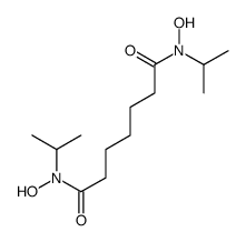 N,N'-dihydroxy-N,N'-di(propan-2-yl)heptanediamide结构式