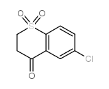 6-CHLORO-1-BENZOTHIOPYRAN-4-ONE 1,1-DIOXIDE picture