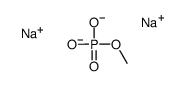 Phosphoric acid, methyl ester, sodium salt structure