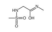 2-(methanesulfonamido)-N-methylacetamide Structure