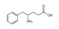γ-氨基苯戊酸结构式