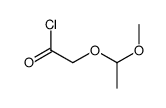 2-(1-methoxyethoxy)acetyl chloride Structure