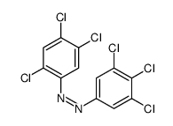 (2,4,5-trichlorophenyl)-(3,4,5-trichlorophenyl)diazene Structure