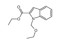 ethyl 1-(ethoxymethyl)indole-2-carboxylate Structure