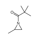 2,2-dimethyl-1-(2-methylaziridin-1-yl)propan-1-one结构式