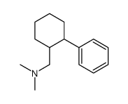 N,N-dimethyl-1-(2-phenylcyclohexyl)methanamine Structure