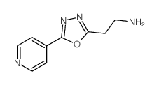 2-(5-(Pyridin-4-yl)-1,3,4-oxadiazol-2-yl)ethanamine Structure