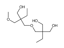 2-ethyl-2-[[2-(hydroxymethyl)-2-(methoxymethyl)butoxy]methyl]propane-1,3-diol structure