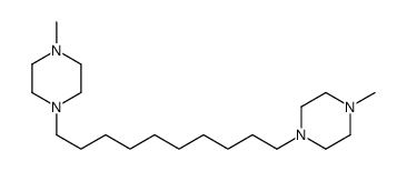 1-methyl-4-[10-(4-methylpiperazin-1-yl)decyl]piperazine结构式