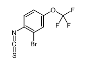 2-bromo-1-isothiocyanato-4-(trifluoromethoxy)benzene Structure