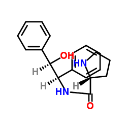 (R)-N-((1R,2R)-2-HYDROXY-1,2-DIPHENYLETHYL)PYRROLIDINE-2-CARBOXAMIDE结构式