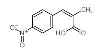 .alpha.-Methyl-p-nitrocinnamic acid picture