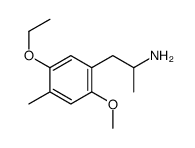 1-(5-ethoxy-2-methoxy-4-methylphenyl)propan-2-amine结构式