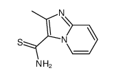 2-methylimidazo[1,2-a]pyridine-3-carbothioamide结构式