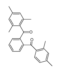 2,4,6-Trimethyl-2'-[2,4-dimethyl-benzoyl]-benzophenon Structure