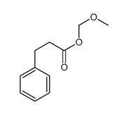 methoxymethyl 3-phenylpropanoate Structure