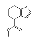 4,5,6,7-Tetrahydro-4-benzo[b]thiophen carboxylic acid methylester Structure