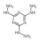 2,4,6-Trihydrazinyl-1,3,5-triazine Structure