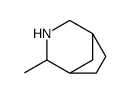 3-Azabicyclo[3.2.1]octane,2-methyl-(6CI) structure