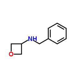 N-苄基氧杂环丁烷-3-胺结构式