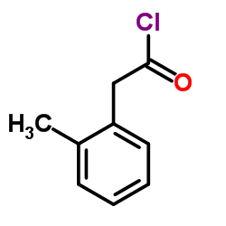 (2-Methylphenyl)acetyl chloride structure