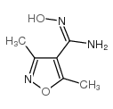 4-Isoxazolecarboximidamide,N-hydroxy-3,5-dimethyl- Structure
