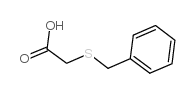 (Benzylthio)acetic acid Structure