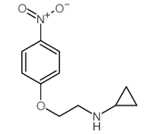 N-(2-(4-Nitrophenoxy)ethyl)cyclopropanamine Structure