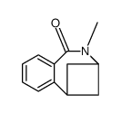 methano-3,5 methyl-2 tetrahydro-2,3,4,5 1H-benzazepine-2 one-1结构式