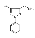 (5-METHYL-2-PHENYL-2H-1,2,3-TRIAZOL-4-YL)METHANAMINE structure