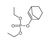 3-bicyclo[2.2.1]hept-2-enyl diethyl phosphate Structure
