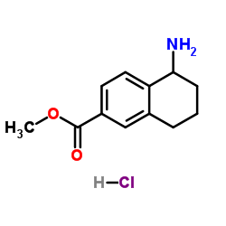 Methyl 5-amino-5,6,7,8-tetrahydronaphthalene-2-carboxylate hydrochloride picture