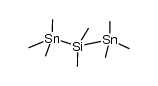 bis(trimethylstannyl)dimethylsilane结构式