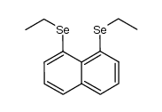 1,8-bis(ethylselanyl)naphthalene Structure