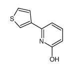 6-thiophen-3-yl-1H-pyridin-2-one结构式