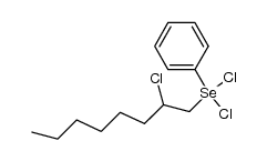 dichloro(2-chlorooctyl)(phenyl)-l4-selane Structure