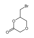 6-(bromomethyl)-1,4-dioxan-2-one结构式
